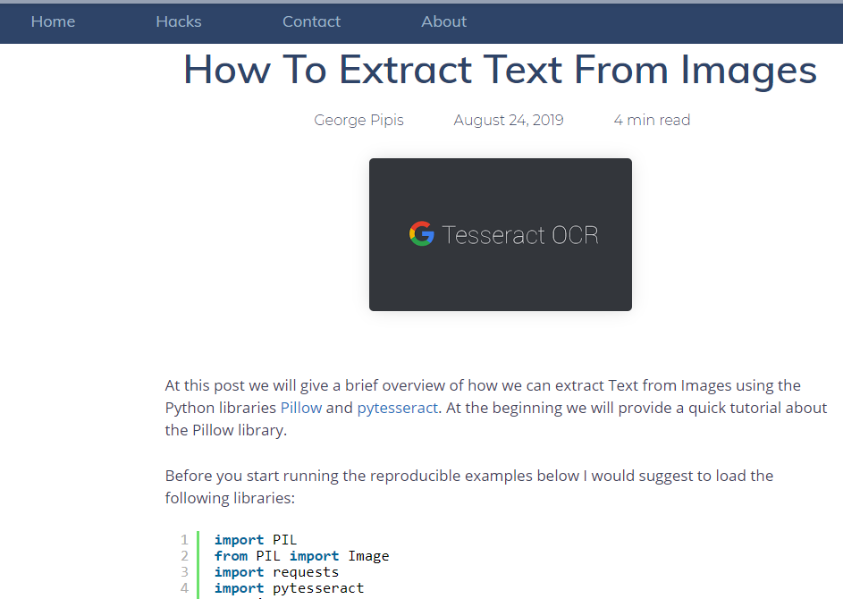 How to extract Text from Images 5