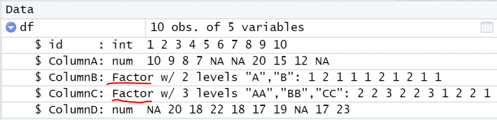 Replace Categorical Variables with Mode in R 3